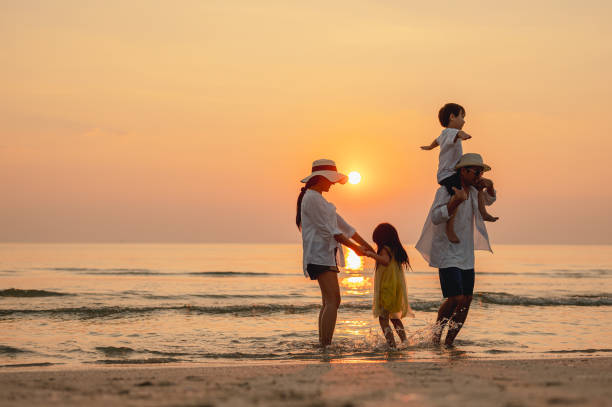 Family on the Beach